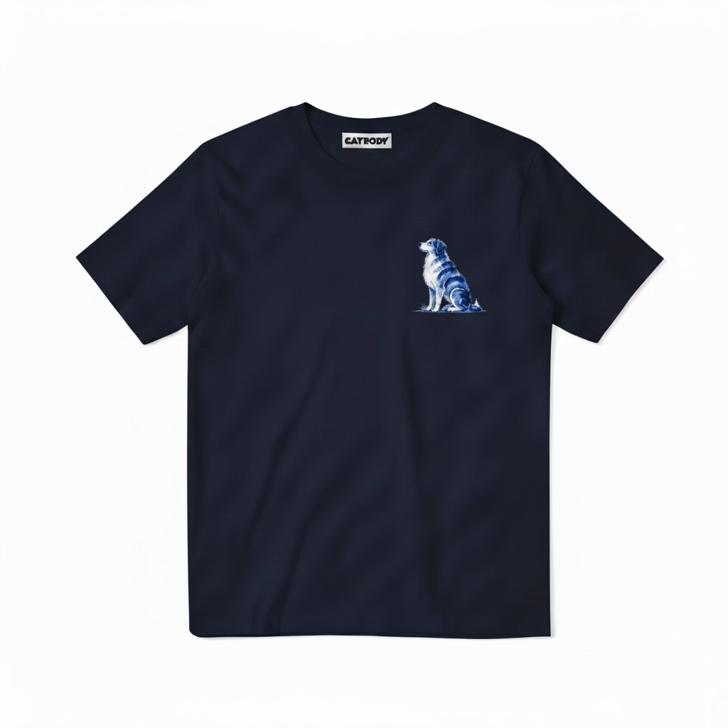 Born to Roam Built for Adventure Aussie Dog Graphic Tee