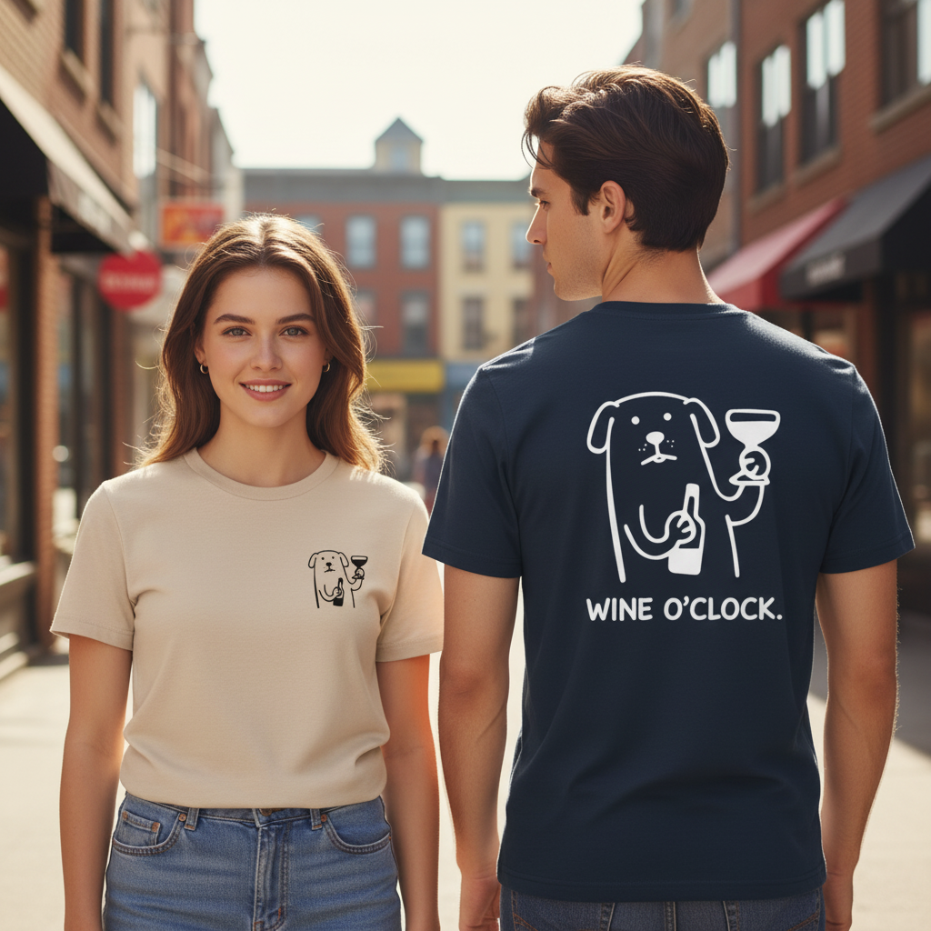 Wine O'Clock Tee