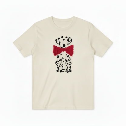 Dalmatian Bow Tie Graphic Sweater Chic Dog Lover Gift T7075