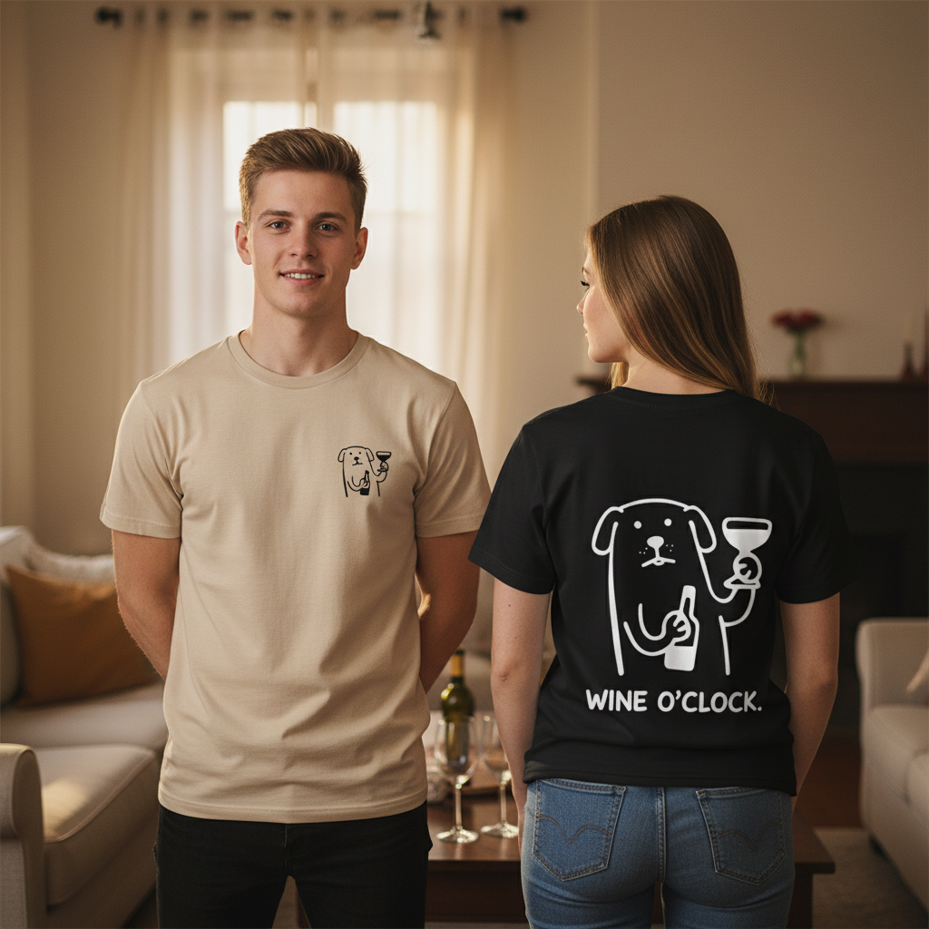Wine O'Clock Tee