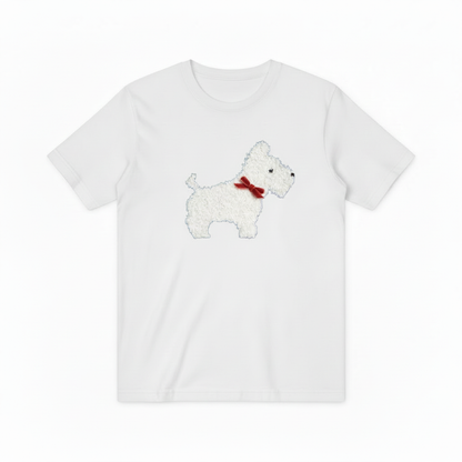 Westie Dog Graphic Sweater Classic Navy Dog Lover Gift T7076