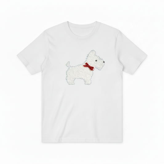 Westie Dog Graphic Sweater Classic Navy Dog Lover Gift T7076