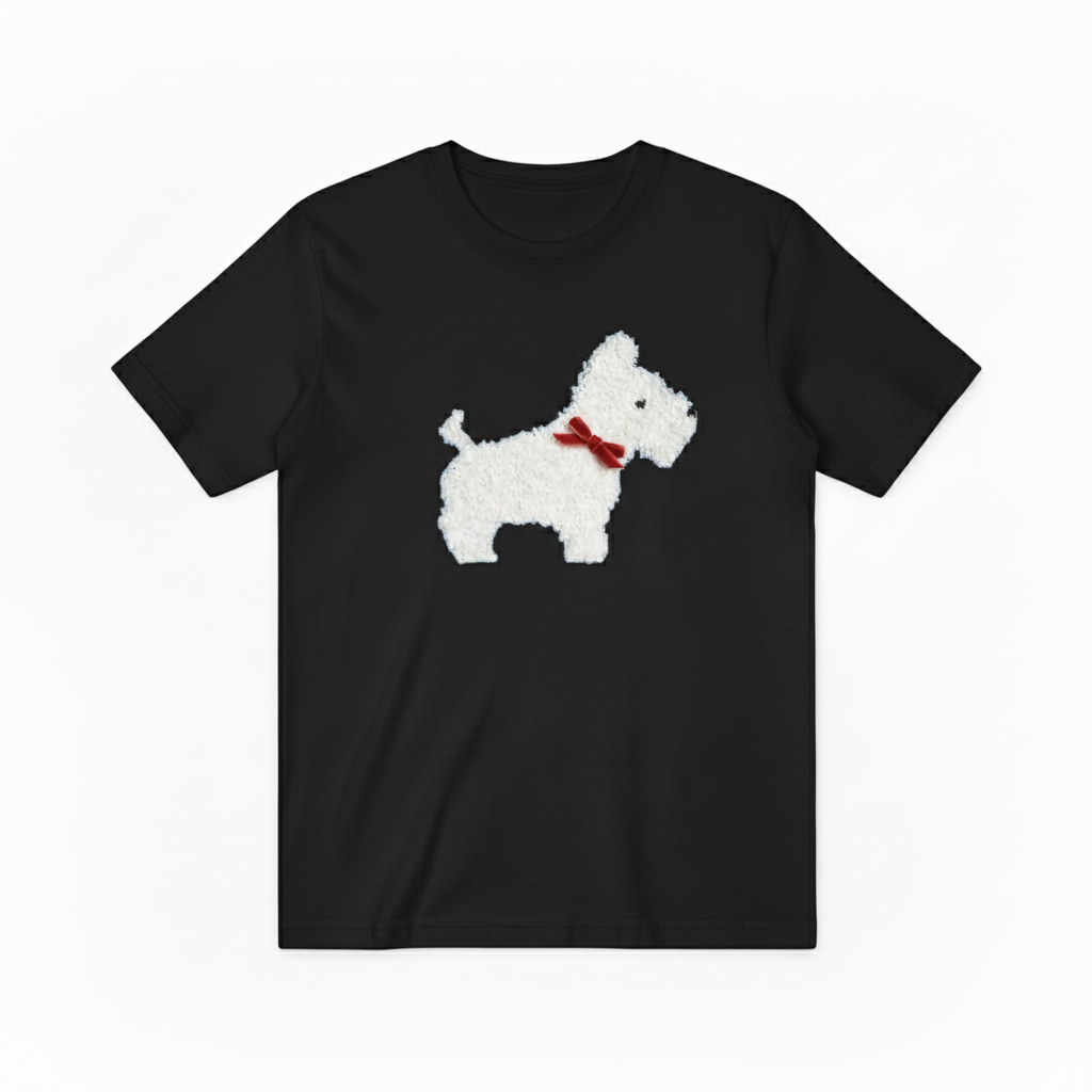 Westie Dog Graphic Sweater Classic Navy Dog Lover Gift T7076