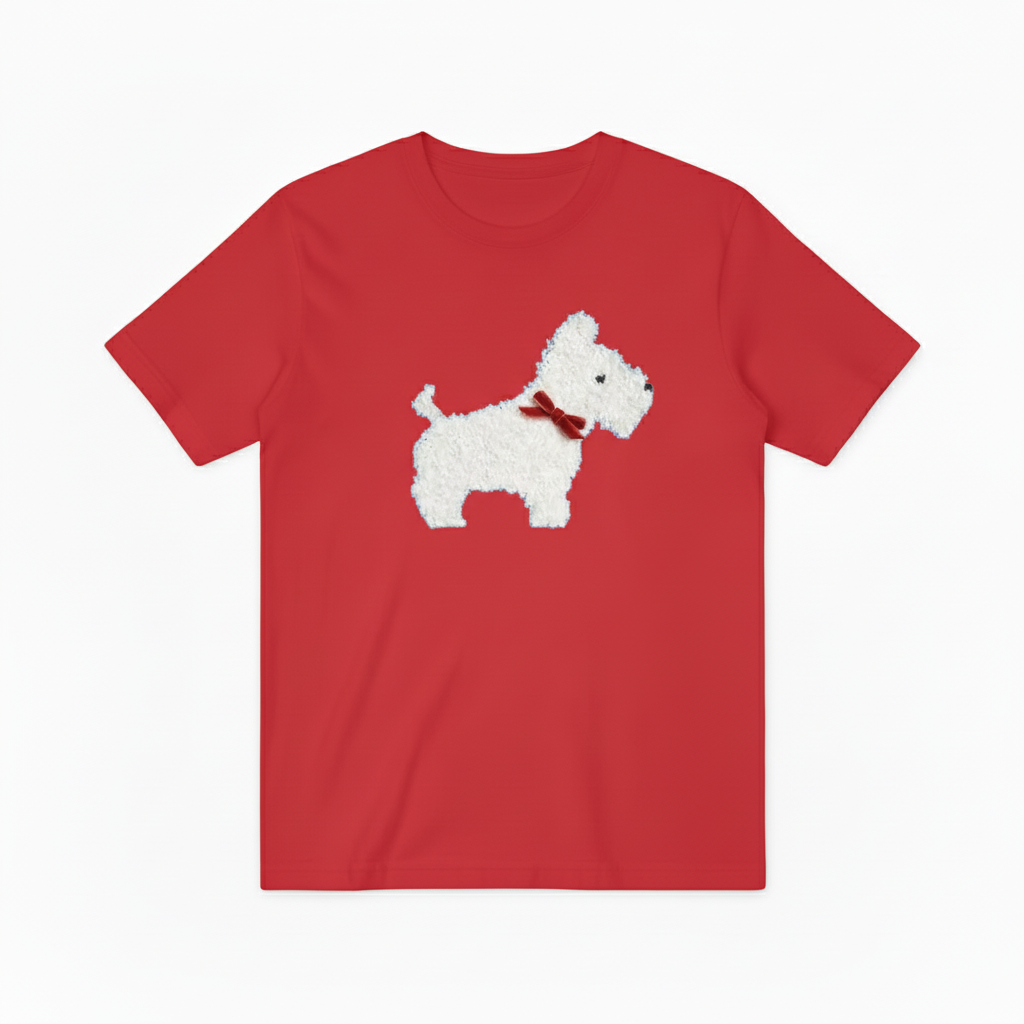 Westie Dog Graphic Sweater Classic Navy Dog Lover Gift T7076