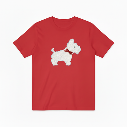 Westie Dog Graphic Sweater Classic Navy Dog Lover Gift T7076