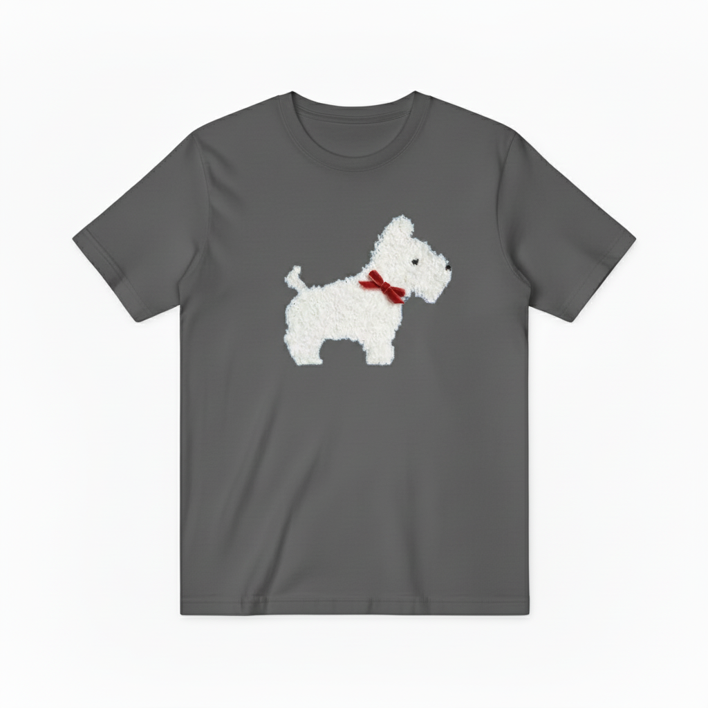 Westie Dog Graphic Sweater Classic Navy Dog Lover Gift T7076
