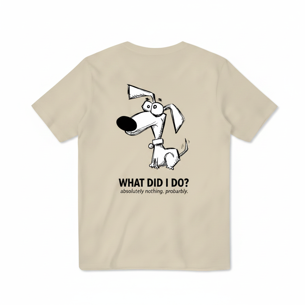 What Did I Do? Absolutely Nothing. Probably. Tee
