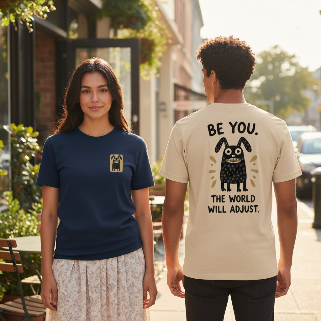 Be You. The World Will Adjust. Tee