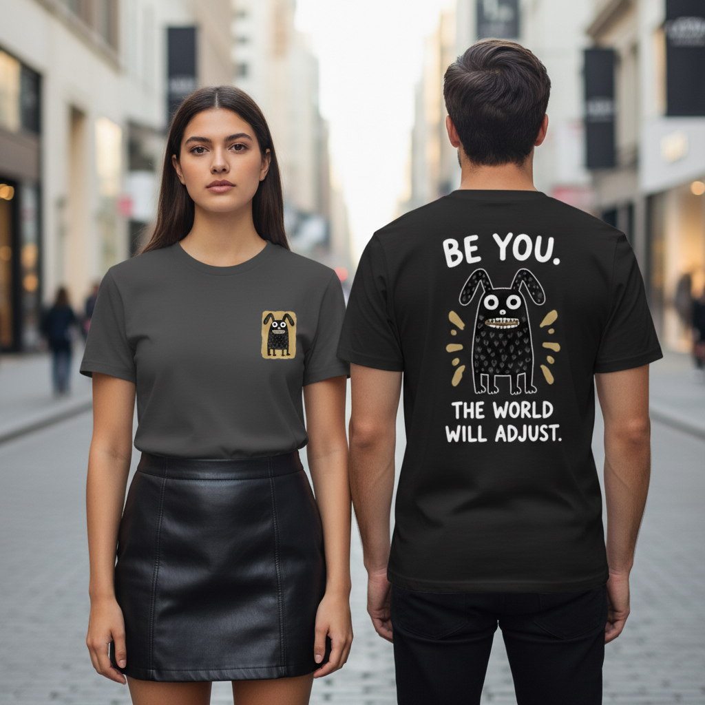 Be You. The World Will Adjust. Tee