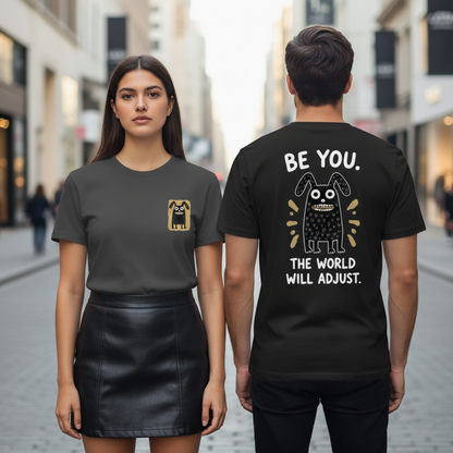 Be You. The World Will Adjust. Tee