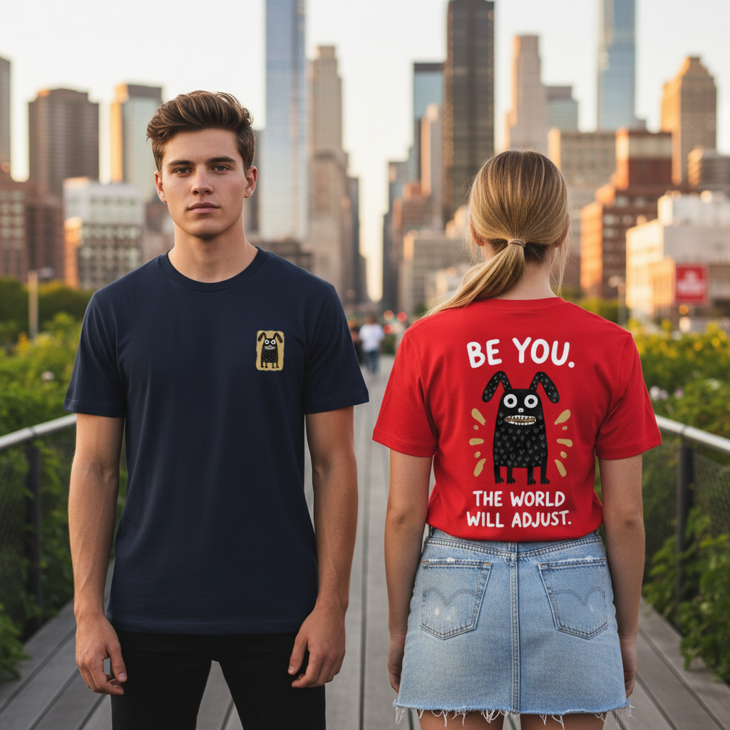 Be You. The World Will Adjust. Tee