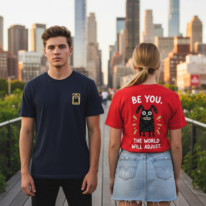 Be You. The World Will Adjust. Tee