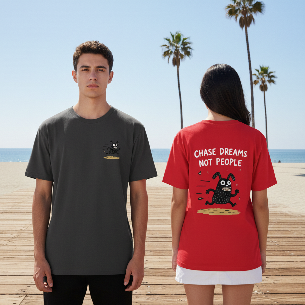 Chase Dreams Not People Tee