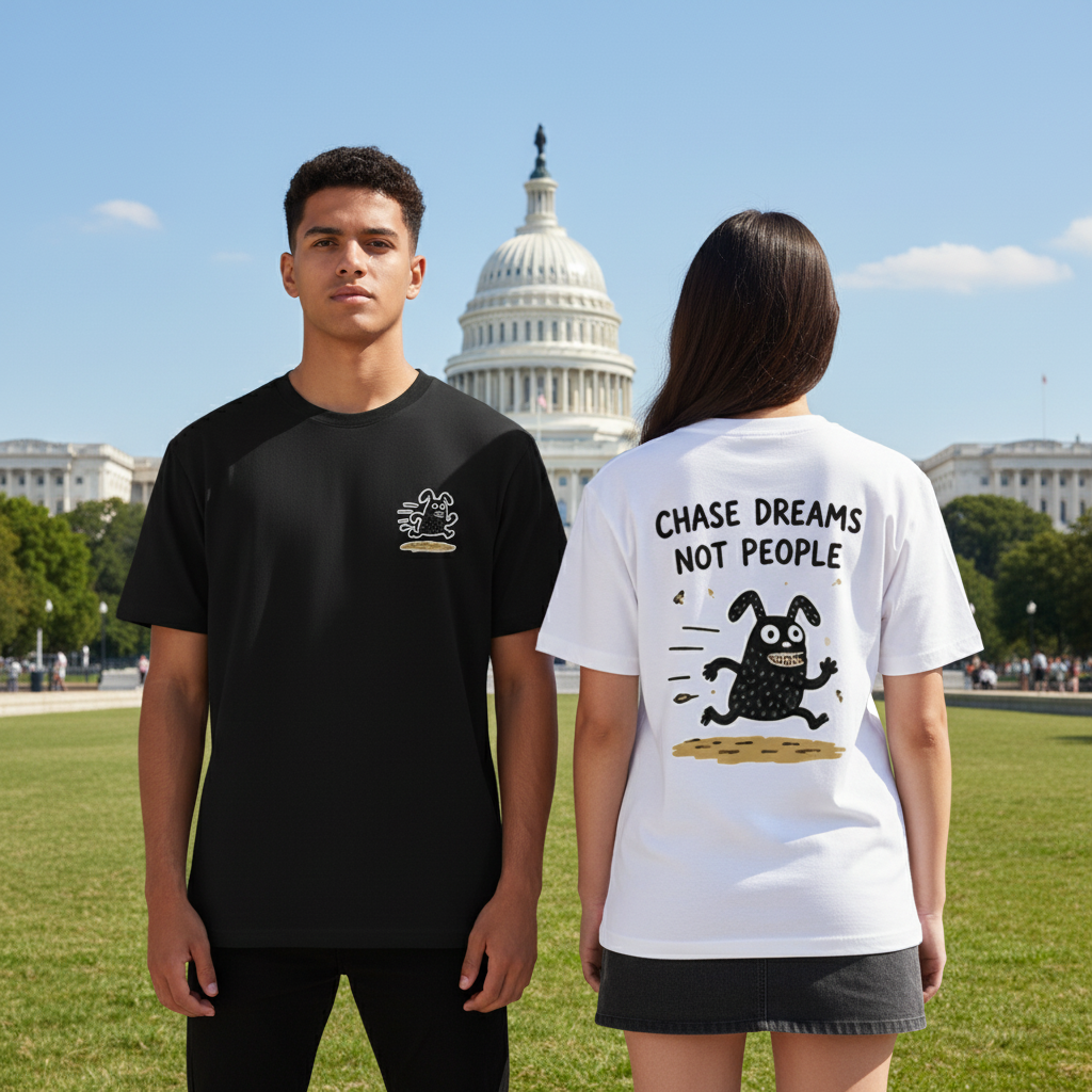 Chase Dreams Not People Tee