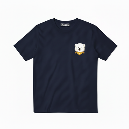 Game Day Fluffy Dog Soccer Fan Graphic Tee