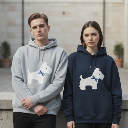 Fluffy Westie Hoodie H1048