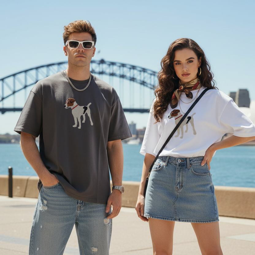 Australian harbor standing pose