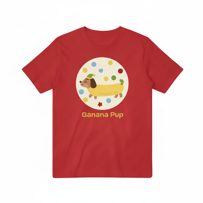 Banana Pup Red T-shirt