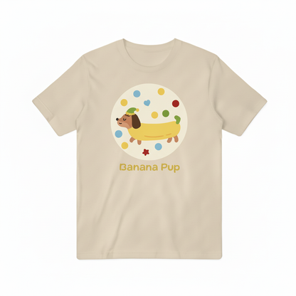 Beige Banana Pup T-shirt