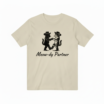 Beige Meow-dy Partner T-shirt