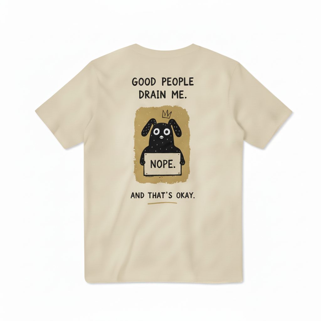 Beige T-shirt