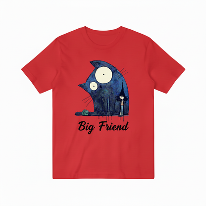 Big Friend 红色T恤