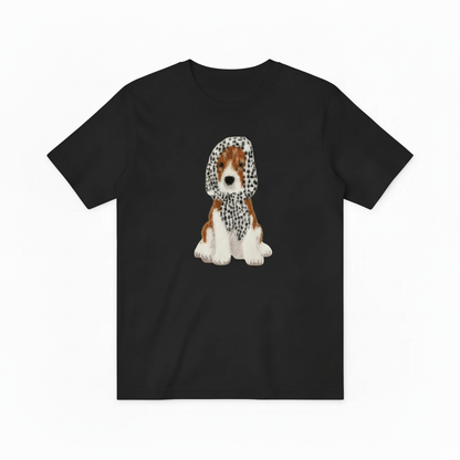 Black Puppy Tee - No Watermark