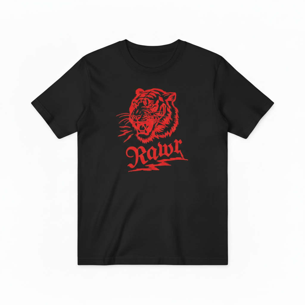 Black Tiger Rawr Tee