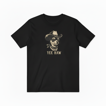 Black YEE HAW Tee