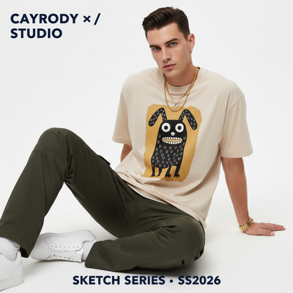 Cayrody Studio - Monster Rabbit Beige Large Floor