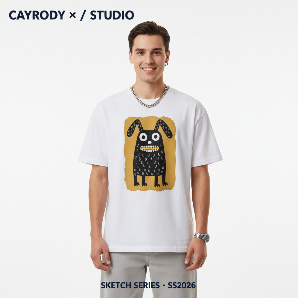 Cayrody Studio - Monster Rabbit White Large