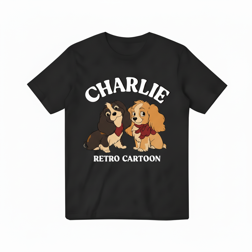 Charlie Black T-shirt
