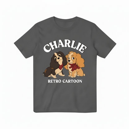 Charlie Dark Gray T-shirt