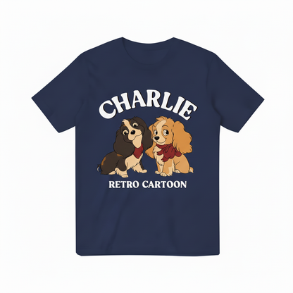 Charlie Navy Blue T-shirt