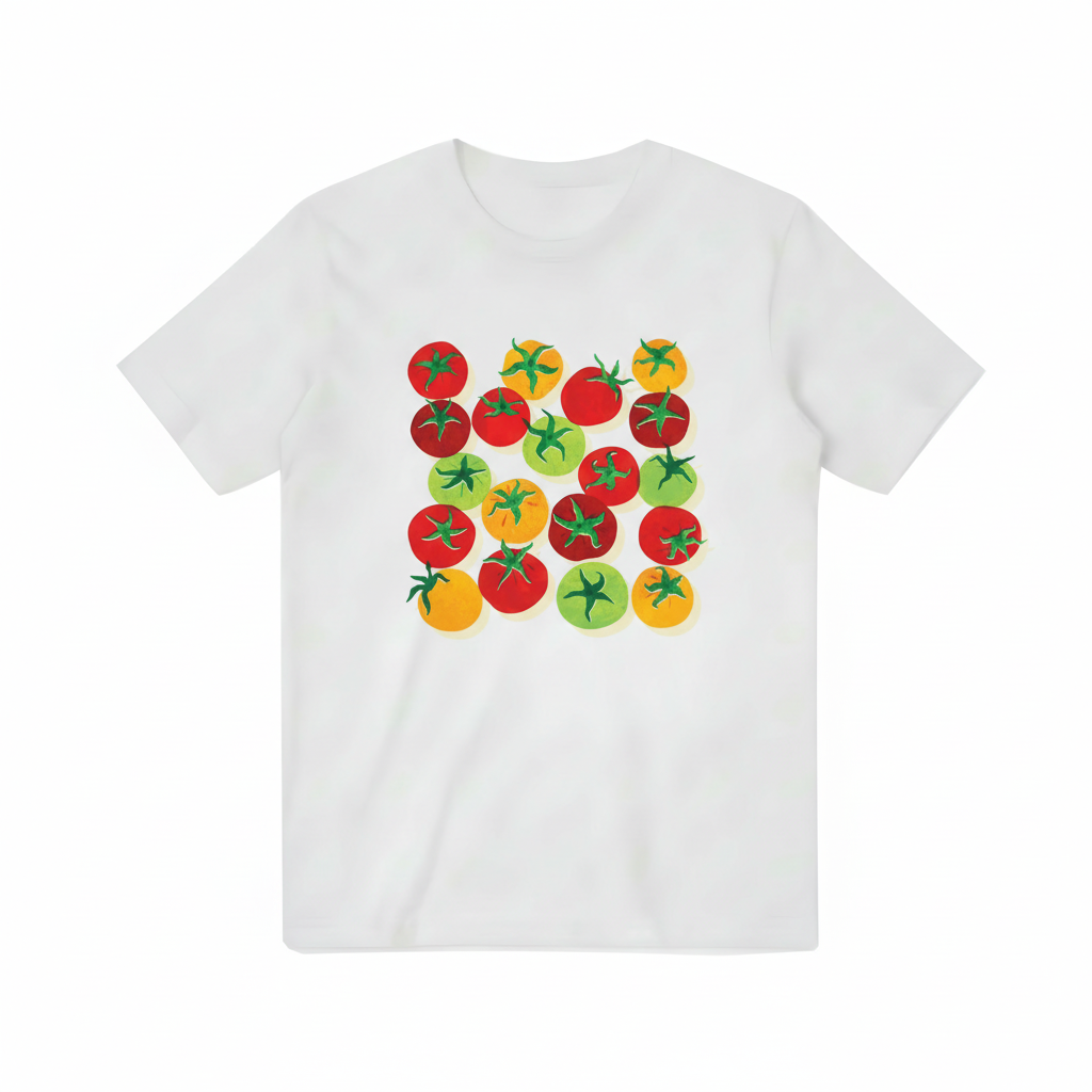 Colorful Tomatoes Tee
