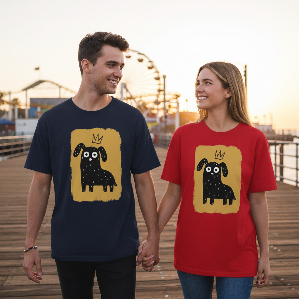 Couple Navy x Red LA