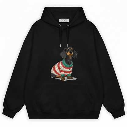 Christmas Dachshund Hoodie H1026