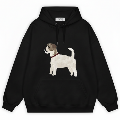Pixel Art Beagle Dog Hoodie H1034