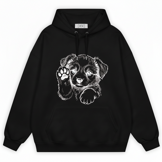 Will Work For Dog Treats Five Dogs Funny Hoodie H1083