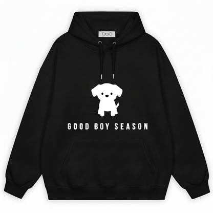 Good Boy Season Puppy Silhouette Hoodie H1080