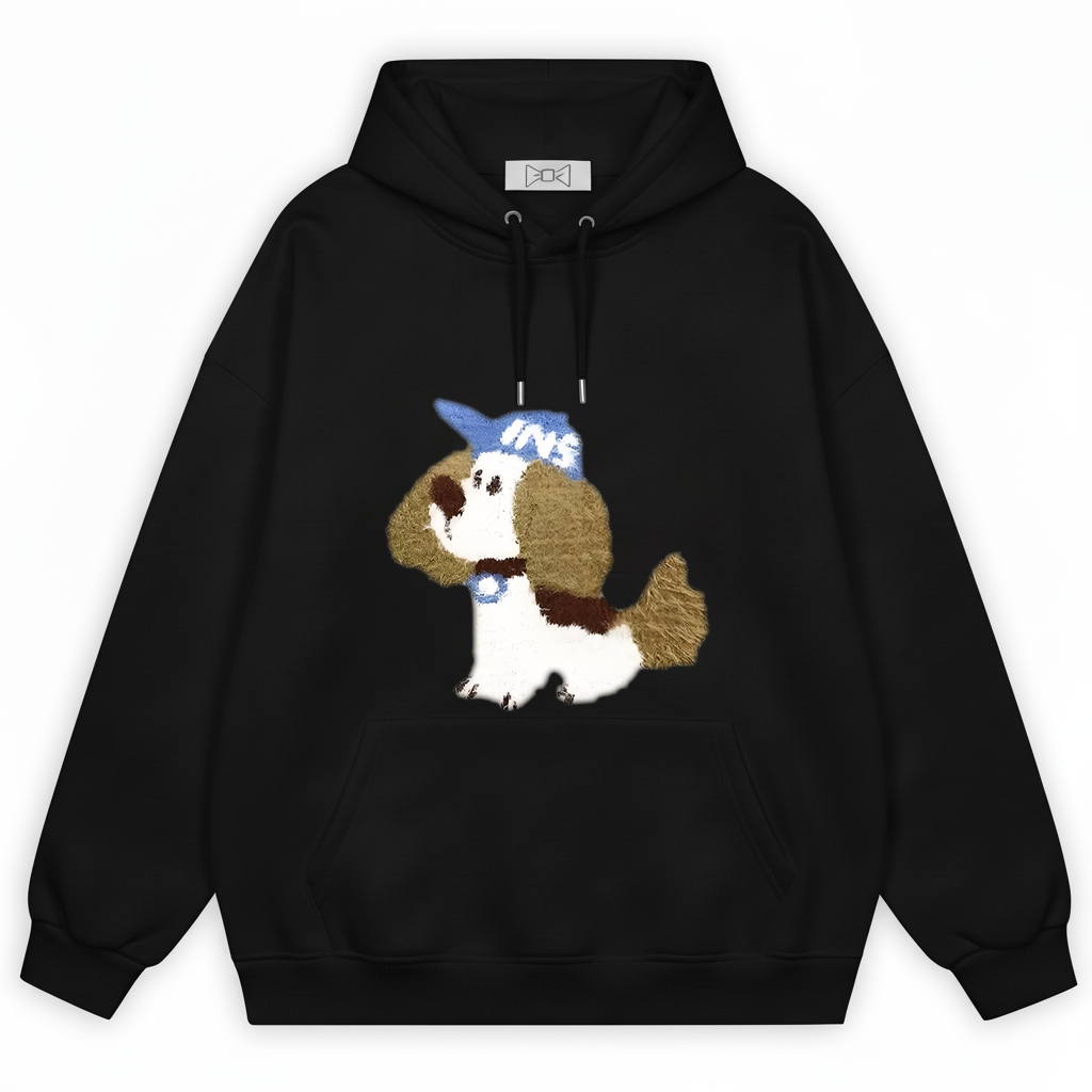 Baseball Puppy Hoodie H1047