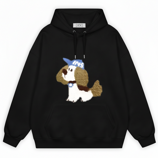 Baseball Puppy Hoodie H1047