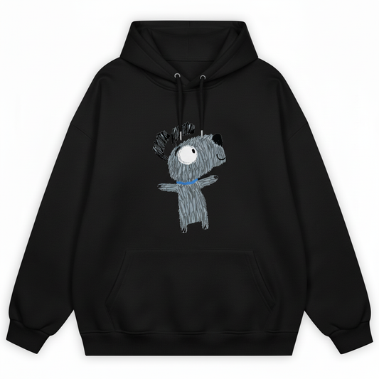 Funny Sketchy Dog Hoodie H1011