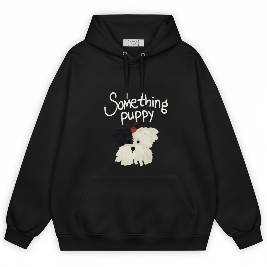 Cute Fluffy Puppy Hoodie H1023