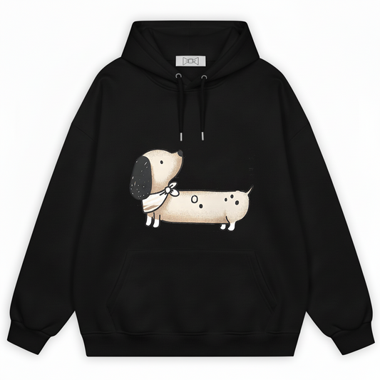 Cute Long Dachshund Dog Hoodie H1037