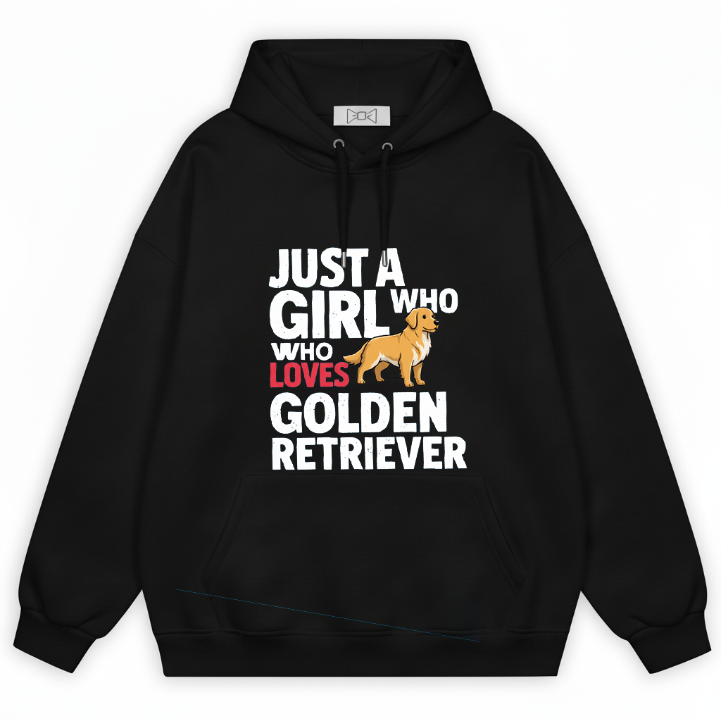 Who Loves Golden Retriever Hoodie H1091