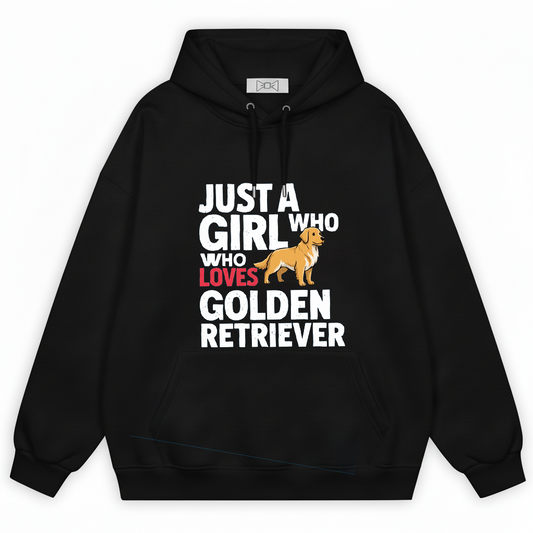 Who Loves Golden Retriever Hoodie H1091