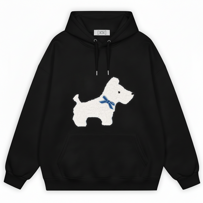 Fluffy Westie Hoodie H1048