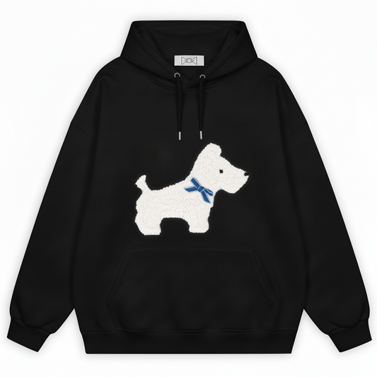 Fluffy Westie Hoodie H1048