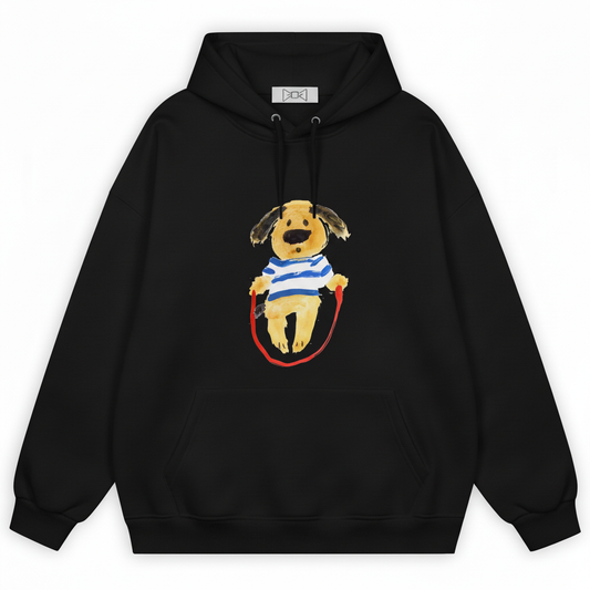Jump Rope Dog Hoodie H1016